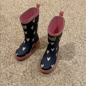 Heart Girls 12 Heart Rain Boots
